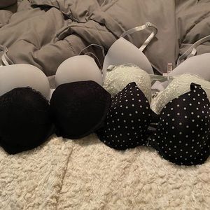 Five NWT Victorias Secret Bras 32dd